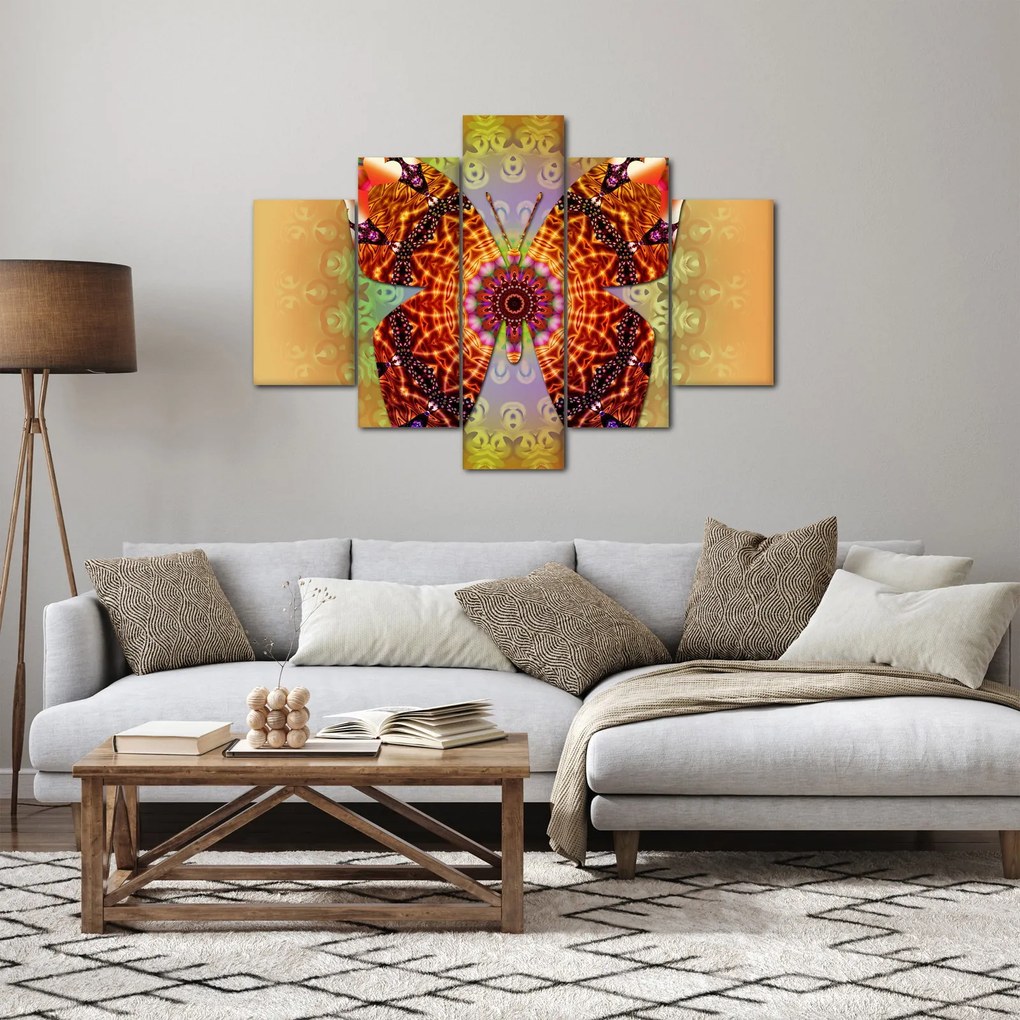 Kép - etno pillangó (150x105 cm)