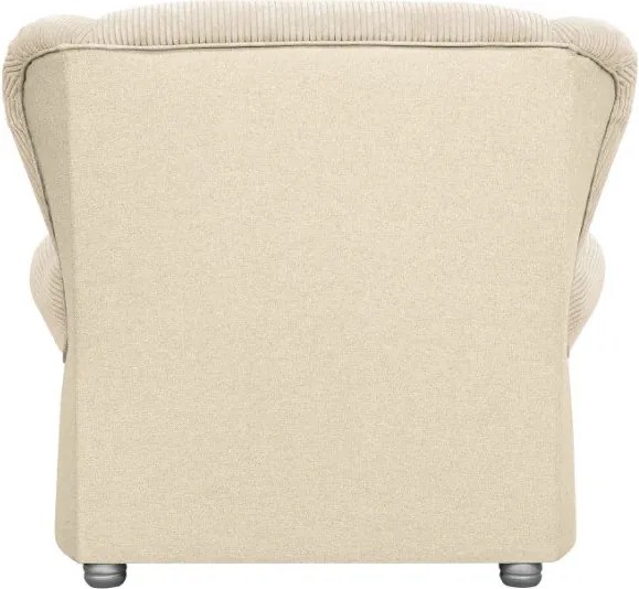 Bézs kordbársony fotel Lord – Ropez