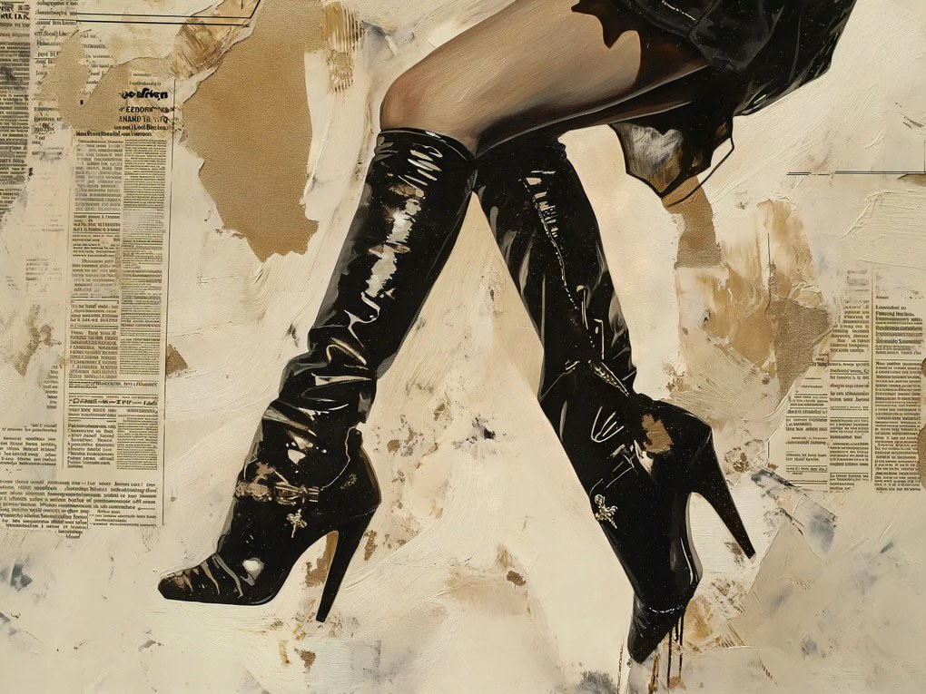 Poszter 100x75cm Városon át sétálva