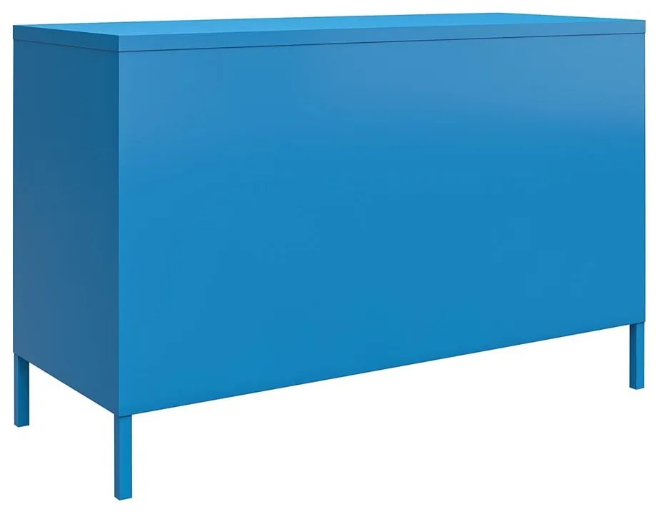 Cache kék fém szekrény, 100 x 64 cm - Novogratz