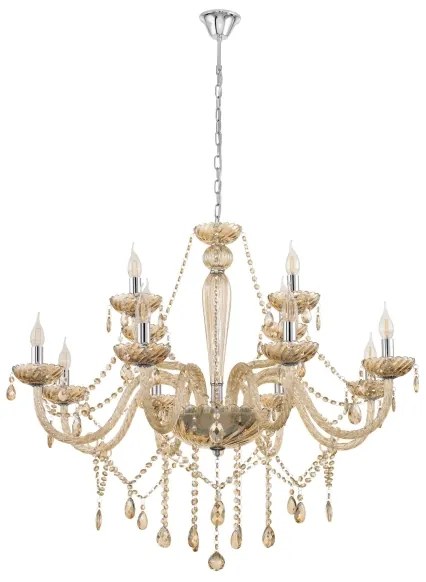 Eglo 39094 - Csillár BASILANO 12xE14/40W/230V