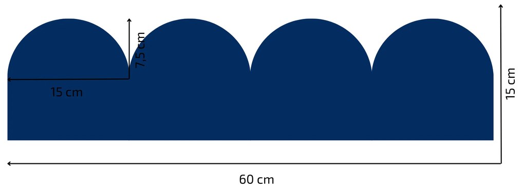 PIPPER. Textil öntapadó tapéta - Mini Ív - Tengerészkék szín Szín: Sötét
