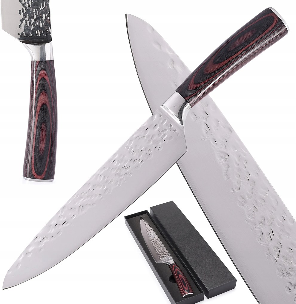 Konyhai Kés kalapált séf univerzális Japán Stílus 5Cr15MoV