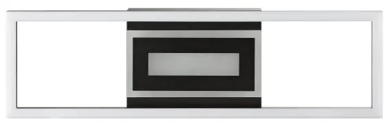 Brilliant-LED RGBW Dimmelhető mennyezeti lámpatest BESSON LED/20W/230V 3000-6500K fekete + távirányító