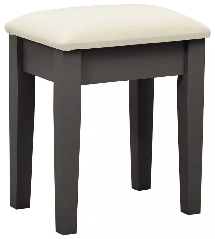 szürke császárfa MDF fésülködőasztal ülőkével 65x36x128 cm