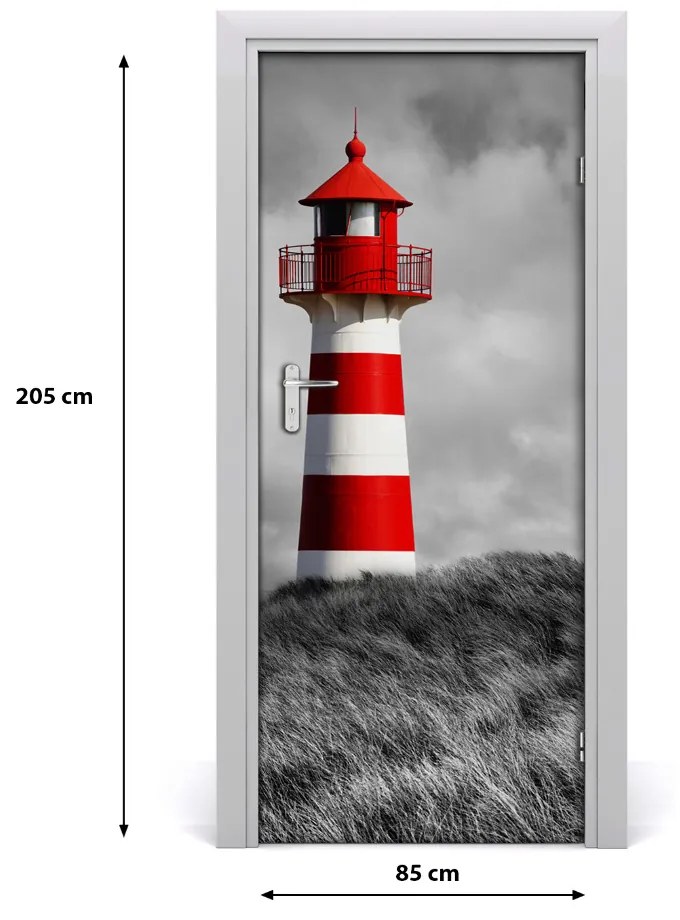 Ajtó méretű poszter Világítótorony 75x205 cm