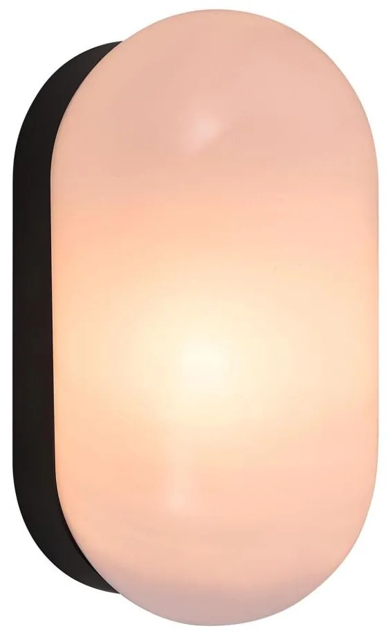 Nordlux Nordlux - Fürdőszobai fali lámpa FOAM 1xE27/55W/230V IP44 fekete NX0036