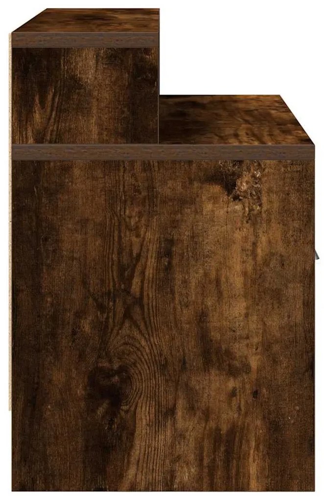 éjjeliszekrények fiókos 2 db füstölt tölgy 51 x 31 x 47 cm