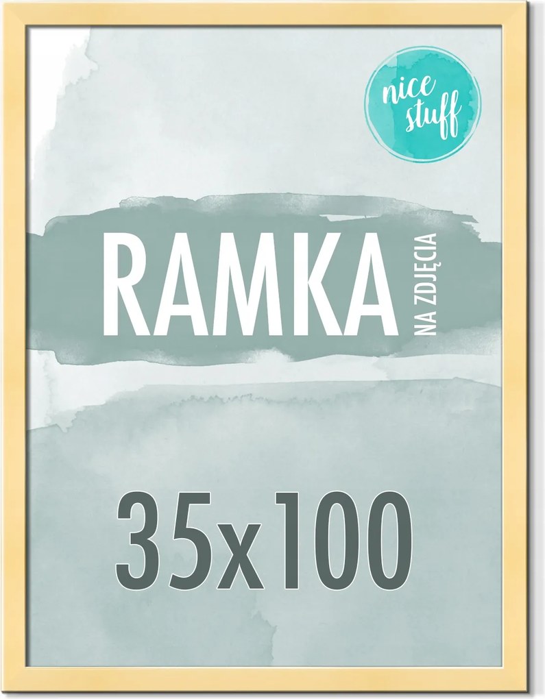 Képkeret 35x100 Képkeret 100x35 Képkeret Arany