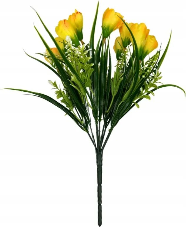 Krokodil csokor 35 cm sárga Tavaszi Virágok