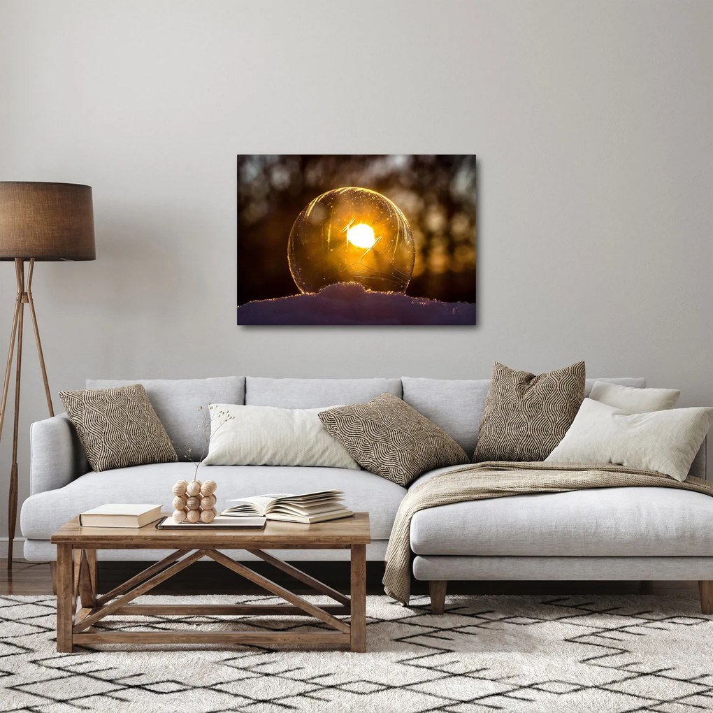 Kép - Átlátszó buborék (70x50 cm)