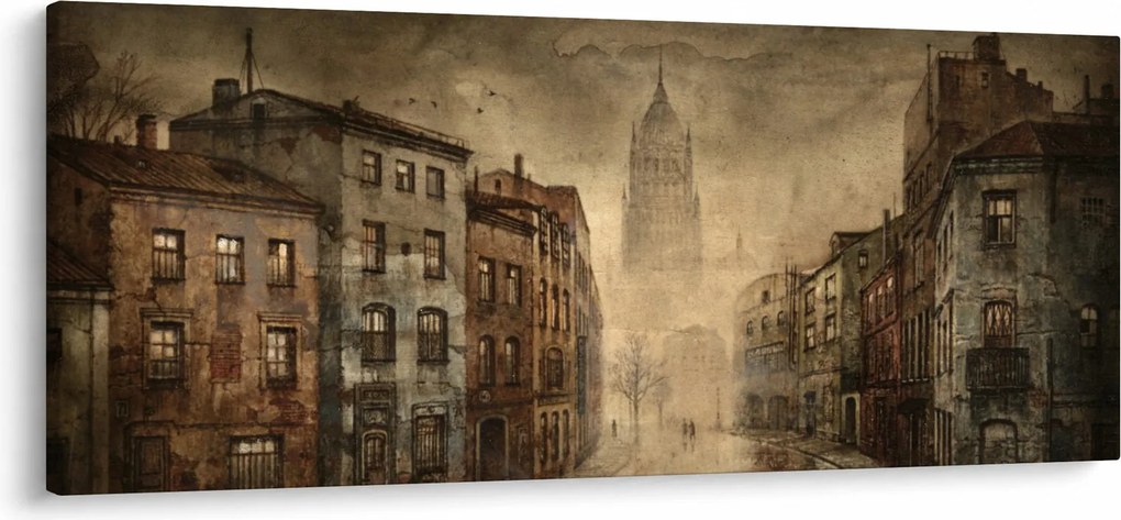 Kép - A város festése (120x50 cm)