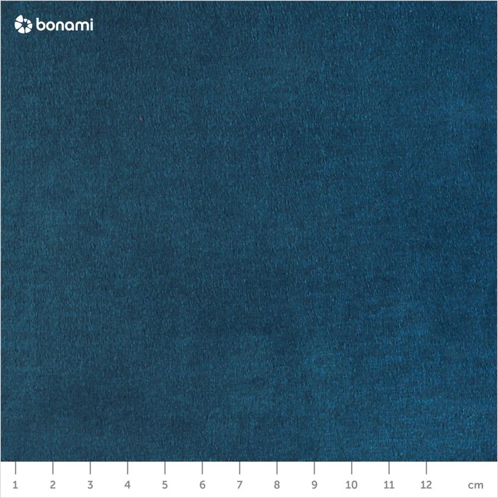 Puzo kék bársonykanapé, 170 cm - MESONICA