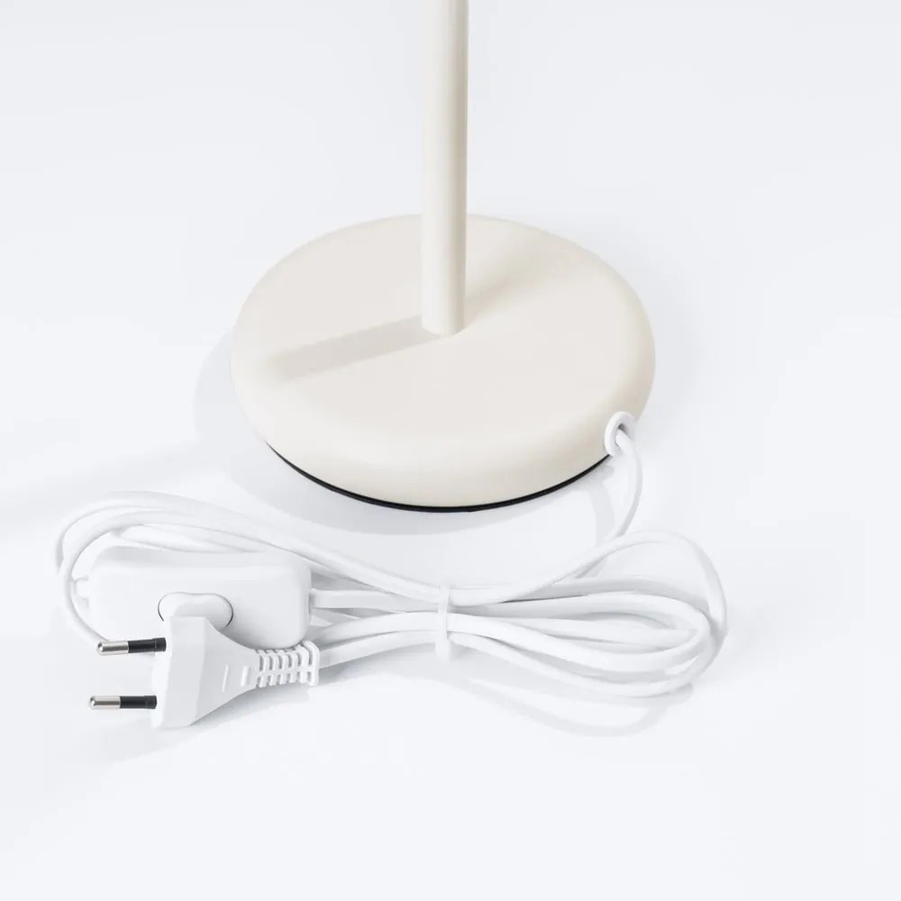 Krémszínű asztali lámpa (magasság 43 cm) Gleam – Sollux