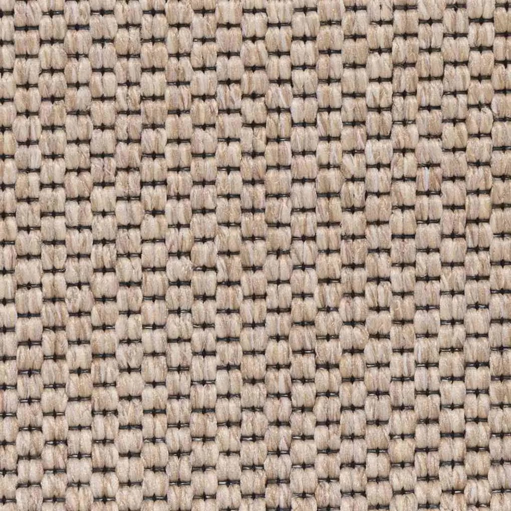 15 db szizál hatású világos bézsszínű lépcsőszőnyeg 65x21x4 cm