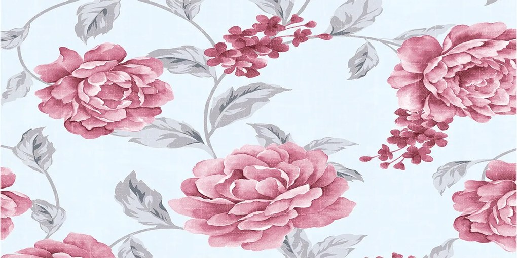 Üvegpanel a konyhába Bazsarózsa 140x70 cm Ragasztó