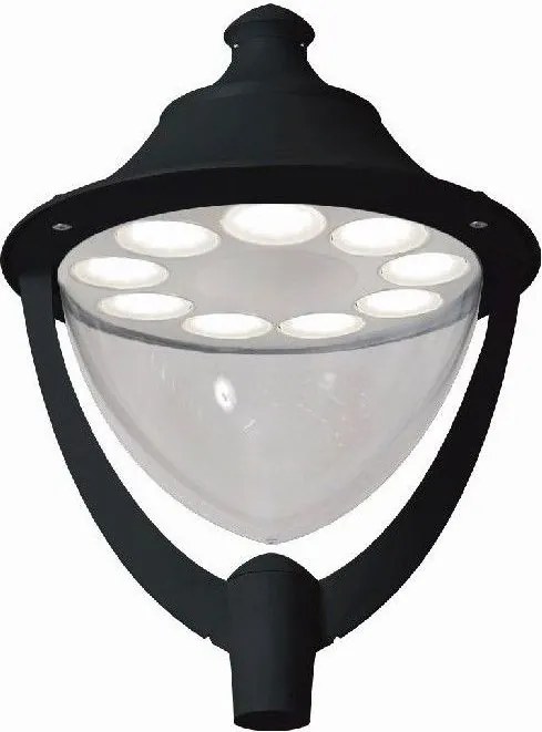 Novolux GUNTHER TOP 655A-G31X1A-02 Utcavilágítás lámpatest 9x40/GX53 IP65