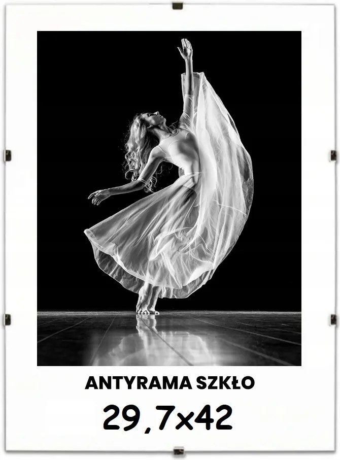 Antikeret 29,7x42 üveg