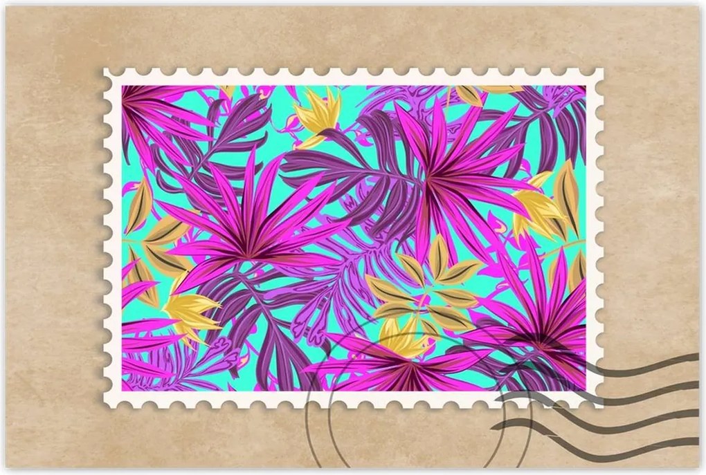 Poszterek 120x80 Egzotikus levelek Trópusok