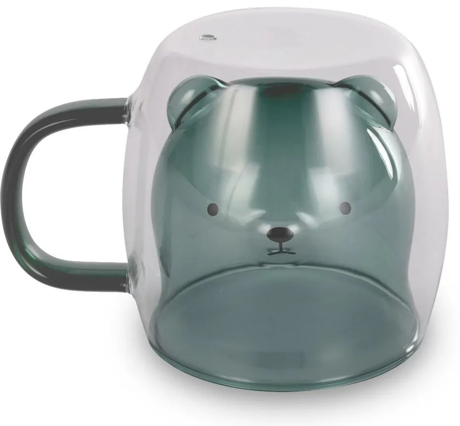 Lamart LT9127 2 részes Bear Vaso pohárkészlet, 250ml, zöld
