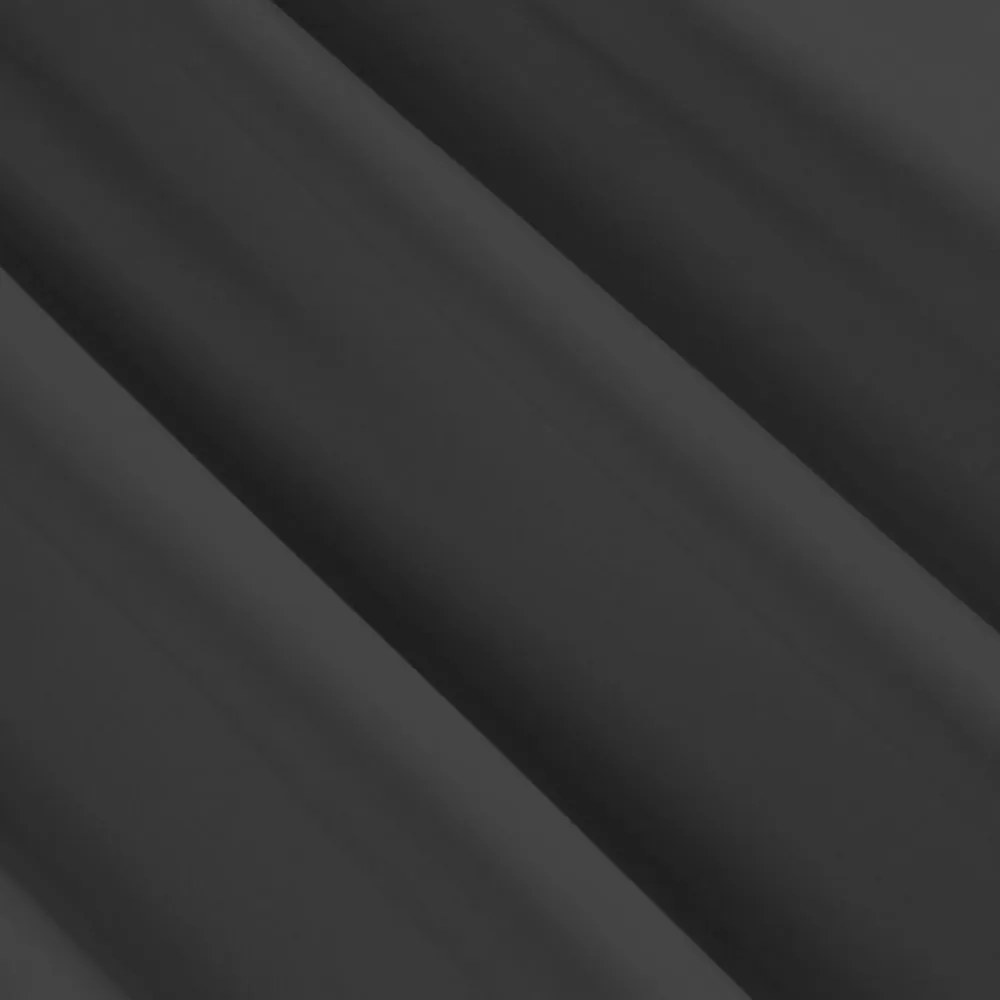 Sötétszürke sötétítő függöny hálószobába 135 x 270 cm