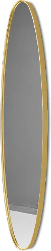 16F-572 Lia ovális tükör arany 23x97cm