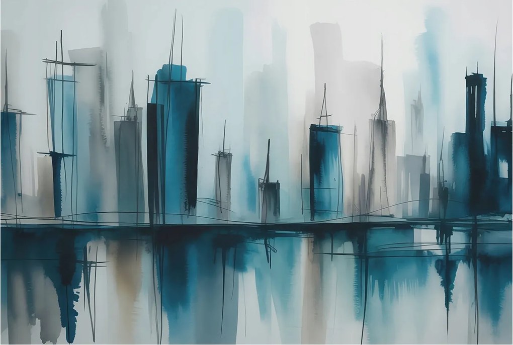 Fotótapéta Flizelin Dekoratív tapéta Városi tájképek 104x70 Ragasztó