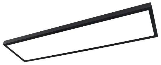 Brilagi- LED Fürdőszobai mennyezeti lámpa FRAME LED/50W/230V 120x30 cm IP44 fekete