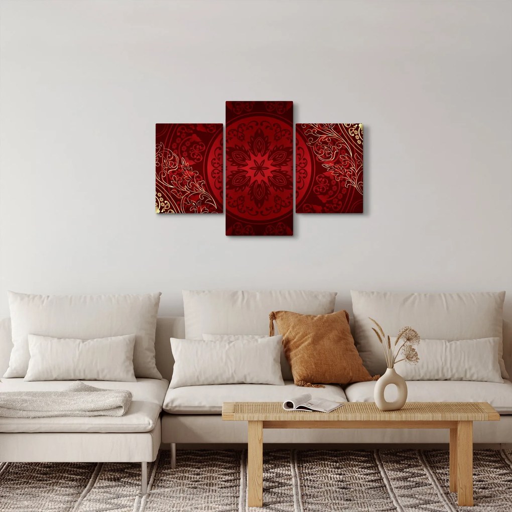 Kép - Arany mandalák (90x60 cm)