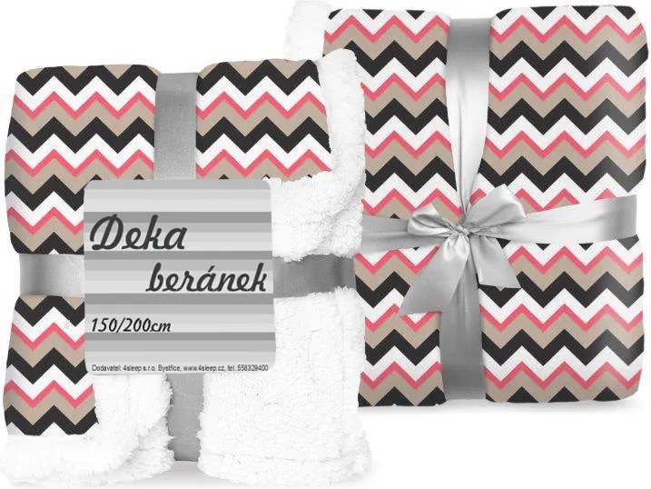 Takaró Bárány 150x200 Színes hullámok