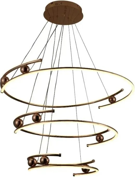 NEDES J4347-GCH Modern Led Függesztett Lámpa IP20
