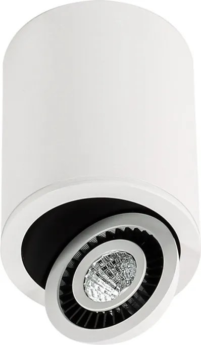 ITALUX SLC7390-7W-3000K SUBBA Hengeres Mennyezeti Lámpa Fehér, Fekete LED IP20