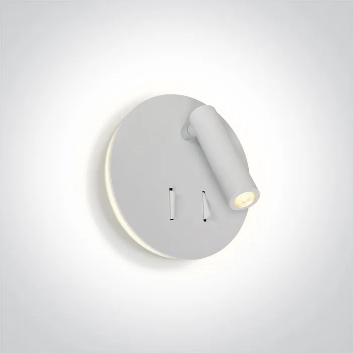 One Light Reading Spots 65746B/W/W Fali lámpa 1x3W|1x5W/LED 3000K 150lm IP20