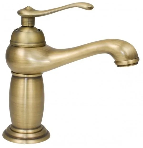 Yoka Malaga rusztikus mosdó csaptelep - antik arany