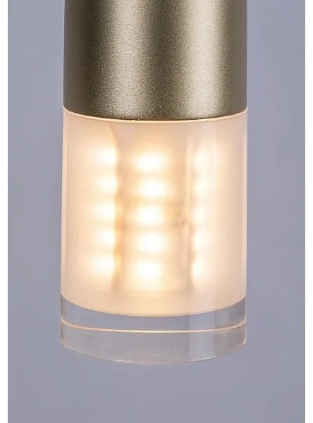 Rabalux 72357 - Csillár zsinóron RAMIRA 1xG9/5W/230V arany