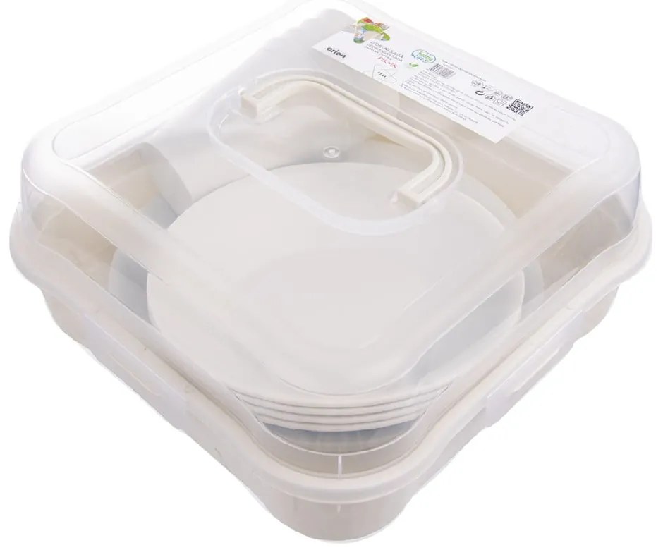 Plastic kemping étkészlet 13 db-os - Orion