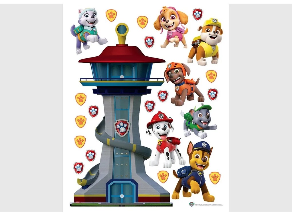 Öntapadó dekoráció Paw Patrol, 65 x 85 cm