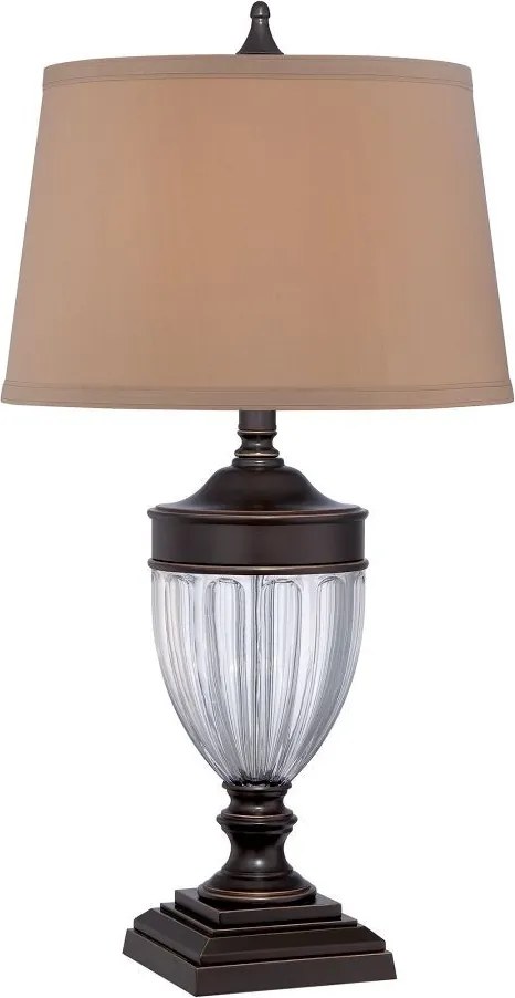 Asztali lámpa Bronz Dennison ELSTEAD-QZ-DENNISON-PB