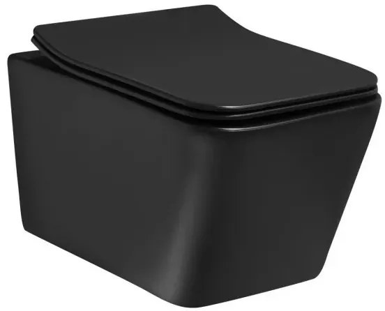 Tinos BL Adriatic Black falba építhető WC tartály szett