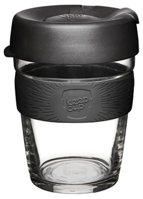 Fekete utazóbögre 340 ml Brew Black M – KeepCup