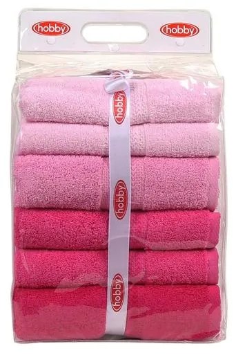 Fürdőlepedő Szett (4 db) Rainbow - Pink