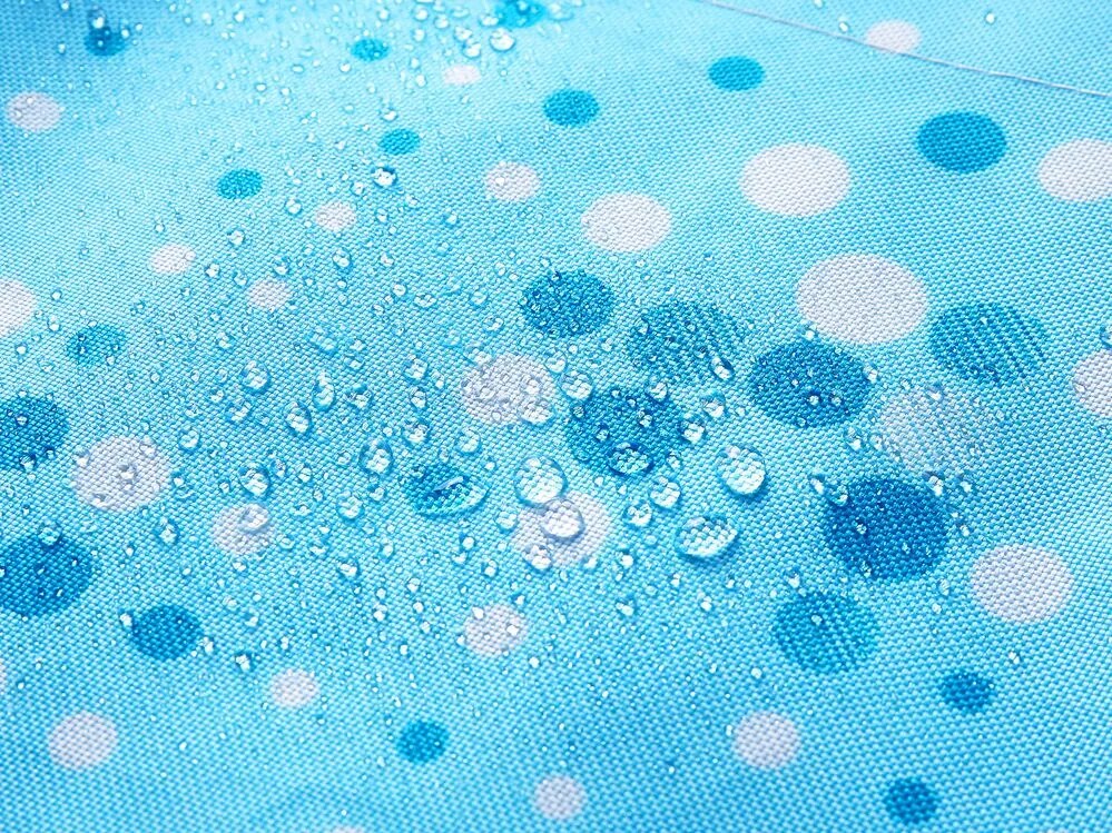 Babzsák 140x180 cm Xl (világoskék) (pöttyökkel). 1009270