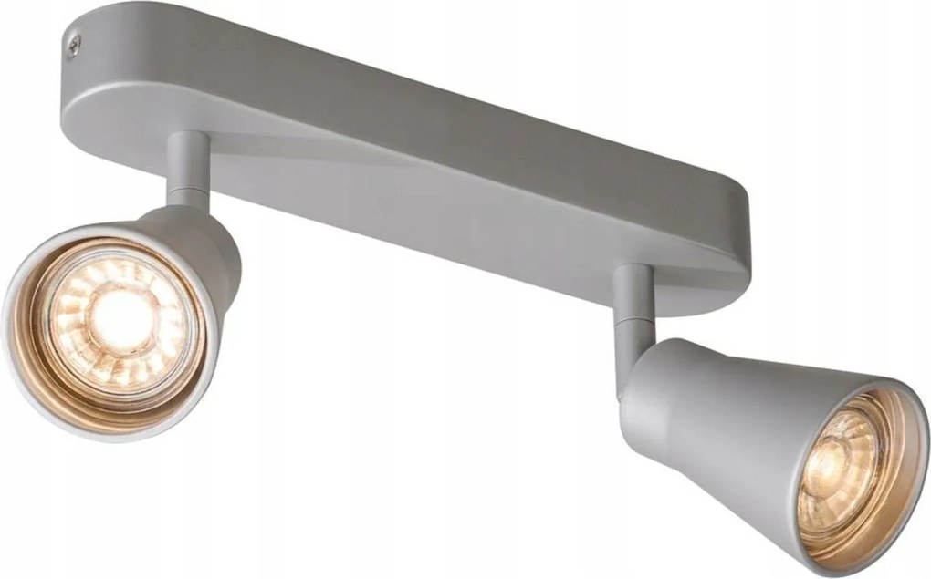 Slv Big White Avo Kettős fali és mennyezeti lámpa, két izzóval, QPAR51,