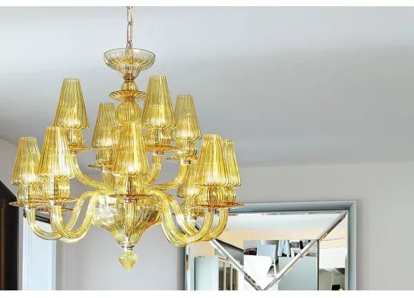 Redo IID C12 51 - Csillár láncon IDILLIO 12xG9/48W/230V