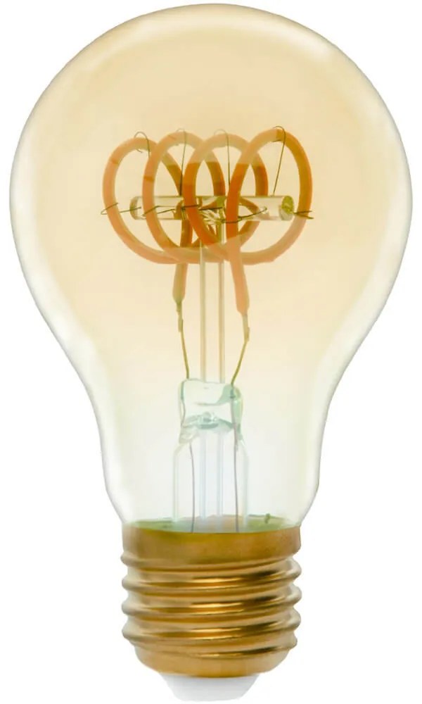 Avide LED Soft Filament Globe körte fényforrás, 4,5W E27 360° 2700K, 400 lm