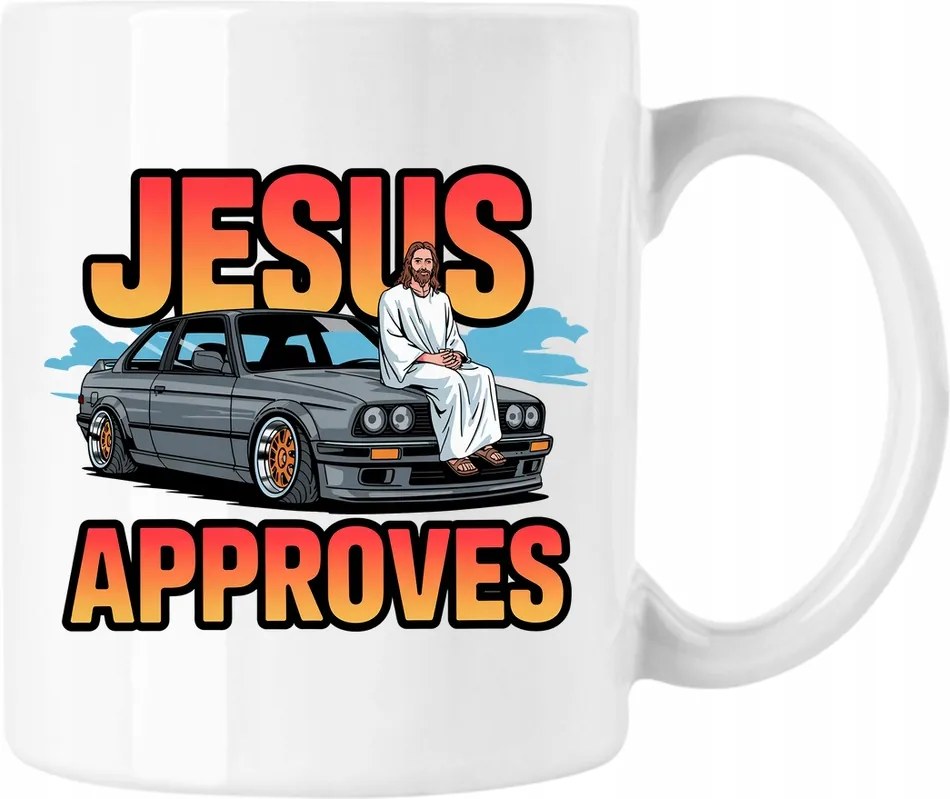 Bögre E30 Vicces Rajongóknak Fehér 330ml