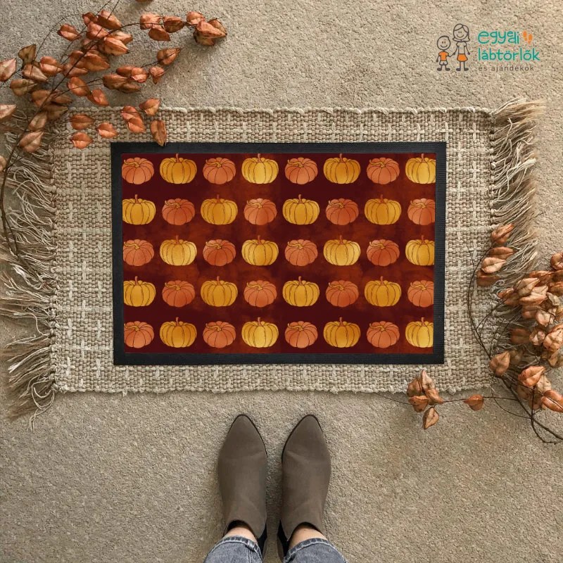 Őszi lábtörlő - 60x40 flat standard - Autumn Boho kollekció (ABK04) (Válassz szállítási opciót: Normál szállítást kérek)