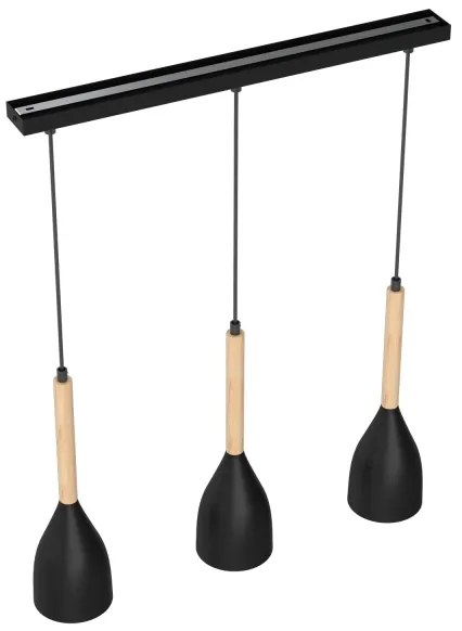 Csillár zsinóron MUZA 3xE27/60W/230V