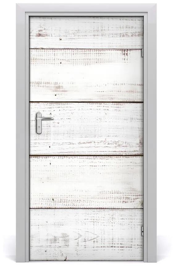 Ajtóposzter öntapadós fából készült fal 75x205 cm