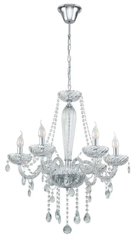 Eglo 39099 - Csillár BASILANO 1 6xE14/40W/230V